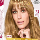 3x L'Oreal Paris Excellence Creme Hair Colour 7.3 Dark Golden Brown