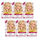 6x L'Oreal Paris Excellence Creme Hair Colour 9 Light Blonde