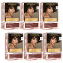 6x L'Oreal Paris Excellence Creme Universal Nudes Hair Colour 1U Universal Black