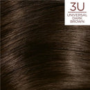 3x L'Oreal Paris Excellence Creme Universal Nudes Hair Colour 3U Dark Brown