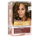 3x L'Oreal Paris Excellence Creme Universal Nudes Hair Colour 5U Light Brown