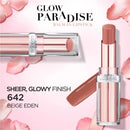 3x L'Oreal Paris Glow Paradise Balm In Lipstick 3.8g 642 Beige Eden