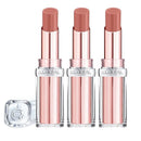 3x L'Oreal Paris Glow Paradise Balm In Lipstick 3.8g 642 Beige Eden