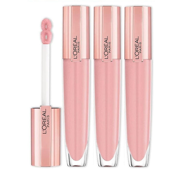 3pk L'Oreal Paris Glow Paradise Plumping Lip Gloss - 402 I Soar (carded)