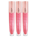 3x L'Oreal Paris Glow Paradise Plumping Lip Gloss 7ml 406 I Amplify