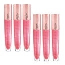 6x L'Oreal Paris Glow Paradise Plumping Lip Gloss 7ml 406 I Amplify