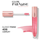 3x L'Oreal Paris Glow Paradise Plumping Lip Gloss 7ml 406 I Amplify