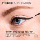 L'Oreal Paris Haute Precision Liquid Eyeliner 20 Brun Leather