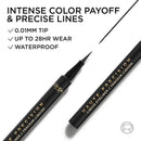 3pk L'Oreal Paris Haute Precision Liquid Eyeliner Noir Silk - Black