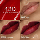 3x L'Oreal Paris Hyaluron Tint Lip Stain Serum 420 Le Rouge Paris 5ml