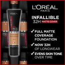6x L'Oreal Paris Infaillible 32H Matte Cover Foundation 30ml 290 Neutral Undertone