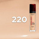 3x L'Oreal Paris Infallible 32H Freshwear Foundation 30ml 220 Sand / Neutral Undertone