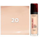 6x L'Oreal Paris Infallible 32H Freshwear Foundation 30ml Shade 20 Neutral