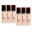 6x L'Oreal Paris Infallible 32H Freshwear Foundation 30ml Shade 20 Neutral