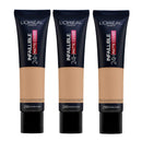 3x L'Oreal Paris Infaillible 32H Matte Cover Foundation 30ml 290 Neutral Undertone