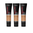 3x L'Oreal Paris Infaillible 32H Matte Cover Foundation 30ml 290 Neutral Undertone