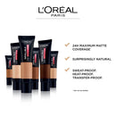 6x L'Oreal Paris Infaillible 32H Matte Cover Foundation 30ml 290 Neutral Undertone