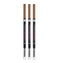 3x L'Oreal Paris Infallible Brows 24H Micro Precision Pencil 5.0 Light Brunette