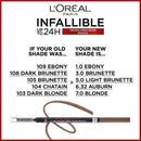 L'Oreal Paris Infallible Brows 24H Micro Precision Pencil 3.0 Brunette