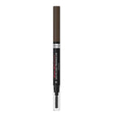 3x L'Oreal Paris Infallible Brows 24 Hour Filling Triangular Eyebrow Pencil 1.0 Ebony