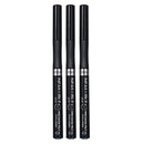 3x L'Oreal Paris Infaillible 24H Precision Felt Eye Liner 01 Black