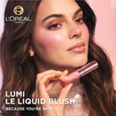 12x L'Oreal Paris Lumi Le Liquid Blush 10ml 625 Gold Pink