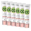 6x L'Oreal Paris Magic CC Cream Anti-Redness 30ml