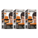 3x L'Oreal Paris Men Expert Hair Colour 04 Medium Brown
