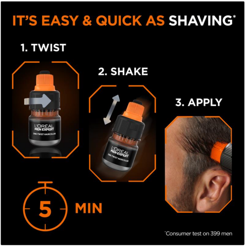 L'Oreal Paris Men Expert Hair Colour 04 Medium Brown