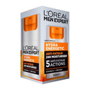 L'Oreal Men Expert Hydra Energetic skincare product packaging on a white background