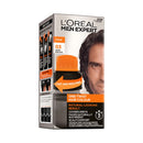 L'Oreal Men Expert hair color packaging with a man's face on a white background