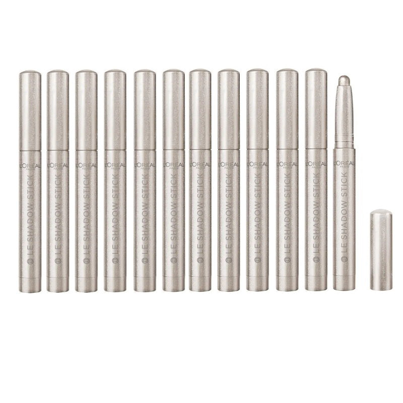12x L'Oreal Paris Paradise Le Shadow Stick 1.4g 100 Ice Sparkle