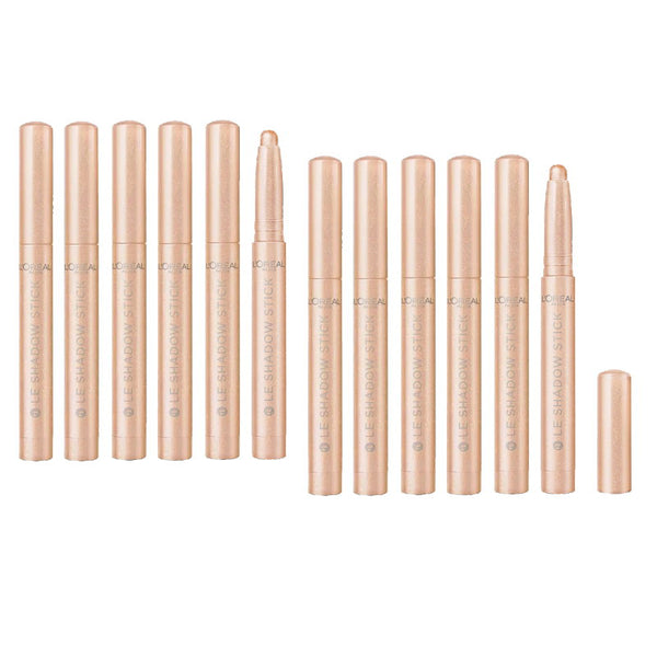 12x L'Oreal Paris Paradise Le Shadow Stick 1.4g 105 Mesmerizing Gold