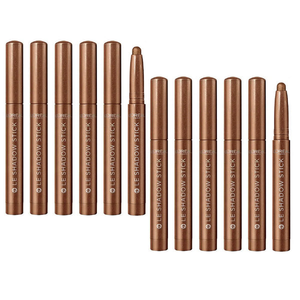 12x L'Oreal Paris Paradise Le Shadow Stick 1.4g 230 Magnetic Bronze