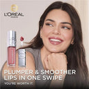 3x L'Oreal Paris Plump Ambition Hyaluron Lip Oil 201 Milky Nu 5ml
