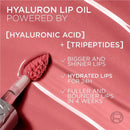 3x L'Oreal Paris Plump Ambition Hyaluron Lip Oil 201 Milky Nu 5ml