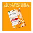 20x L'Oreal Paris Revitalift Clinical Vitamin C Brightening Serum Sheet Mask