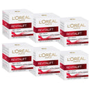 6x L'Oreal Paris Revitalift Hydrating Day Cream 50mL