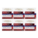 6x L'Oreal Paris Revitalift Hydrating Night Cream 50mL