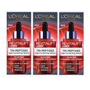 3x L'Oreal Paris Revitalift Tri-Peptides Laser Serum 50ml