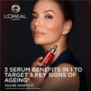 3x L'Oreal Paris Revitalift Tri-Peptides Laser Serum 50ml