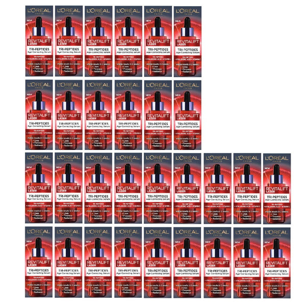 30pk L'Oreal Paris Revitalift Tri-Peptides Laser Serum 50mL