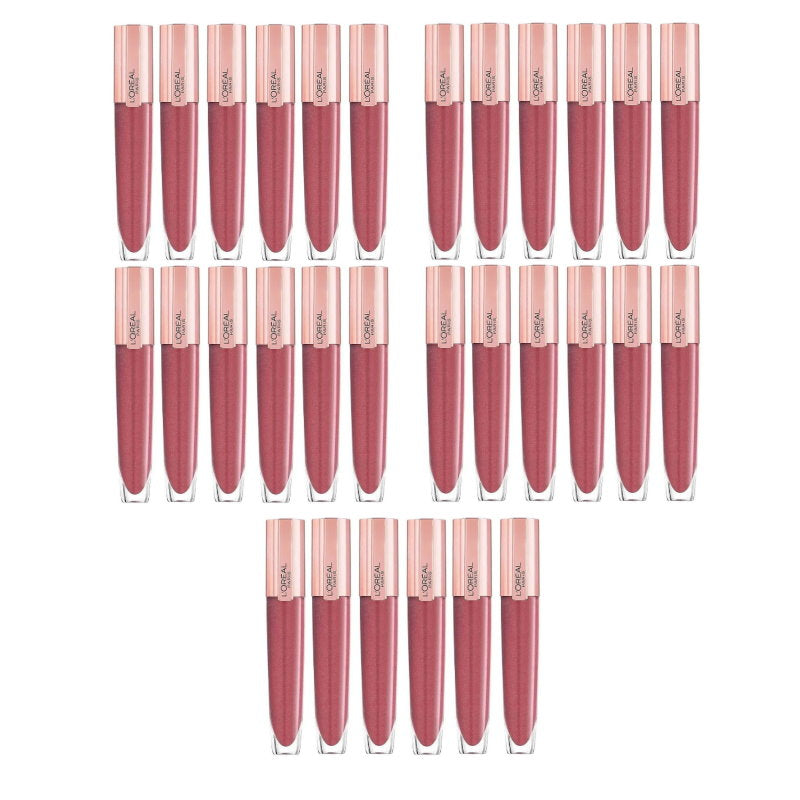 30x L'Oreal Paris Rouge Signature Plump Lip Gloss 7ml 404 I Assert