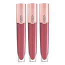 3x L'Oreal Paris Rouge Signature Plump Lip Gloss 7ml 404 I Assert