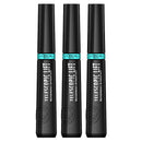 3x L'Oreal Paris Telescopic Lift Mascara Waterproof Black