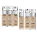 6x L'Oreal Paris True Match Liquid Foundation 2.N Neutral Undertone
