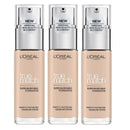 3x L'Oreal Paris True Match Liquid Foundation 2.R/2.C Cool Rose