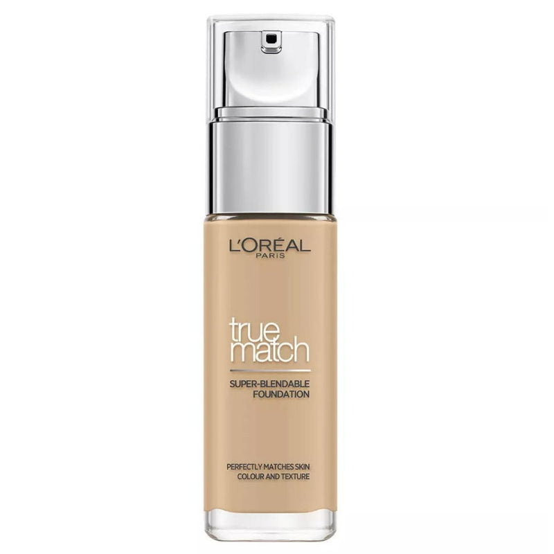 6x L'Oreal Paris True Match Liquid Foundation 3.N Neutral Undertone