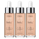3x L'Oreal Paris True Match Nude Plumping Tinted Serum 30ml 3-4 Light Medium