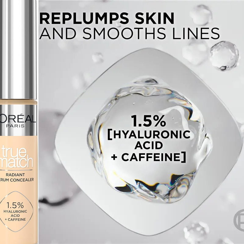L'Oreal Paris True Match Radiant Serum Concealer 11ml 4N Light Medium
